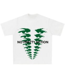 Graphic Tee 'No Pretty Action'