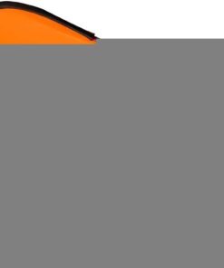 ECOTRIC Tractor Canopy Orange Compatible with All ROPS 48′′ X 52′′ Equipped Tractors with a 2′′ x 2′′ or 2′′ x 3′′ ROPS (Will Add About 4” to The Height of The Tractor) Tractor Sun Canopy Sunshade