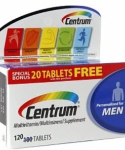 Centrum Men Multivitamin Multimineral Supplement Tablets, 120 per Unit – 12 per case.