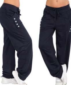 plus size 2xl women long pants casual style high waist oversized loose leggings men women cotton cute pants trouse