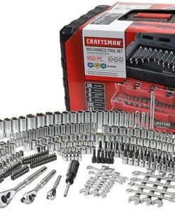 Craftsman 450-Piece Mechanics Tool Set, Ratchet Socket Hand Wrench Toolset