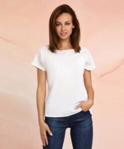 fluorescent green short-sleeved t-shirt women summer  solid color basic thin o-neck casual top plus size