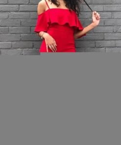 off the shoulder wide leg jumpsuit women solid ruffles maxi jumpsuits summer high waist pants overalls female long rompers