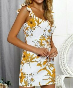 fashion women summer boho short mini dress sexy ladies casual bodycon sleeveless beach dresses sundress