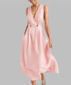 elegant women ladies summer boho dress evening party beach dresses sundress
